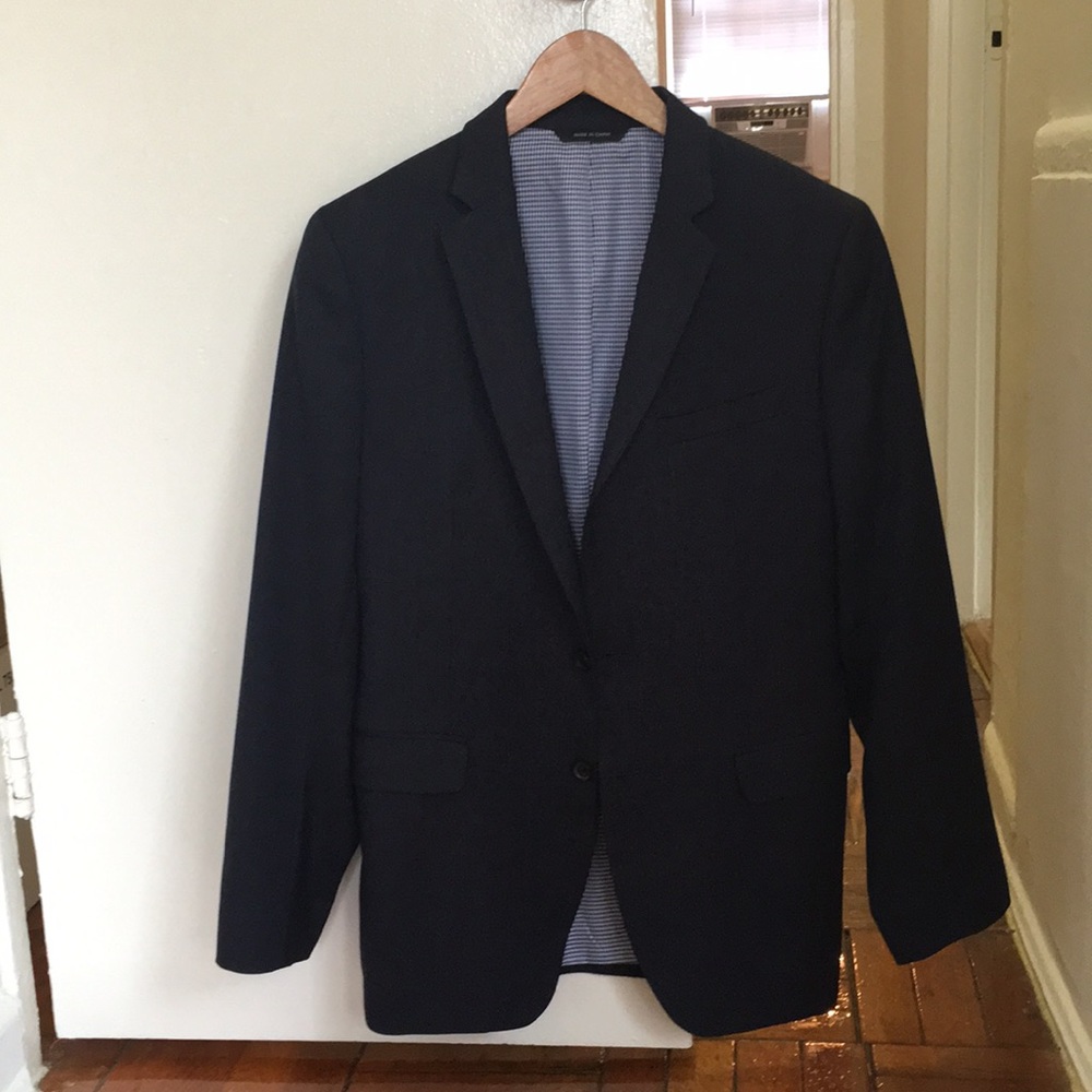 Banana Republic navy modern slim suit jacket - 38R